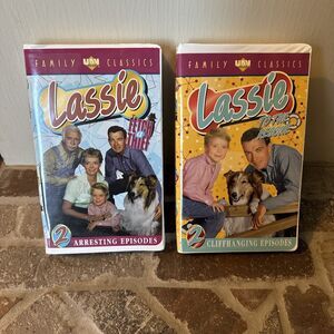 Lassie VHS Bundle To‎ Fetch A Thief & To The Rescue
